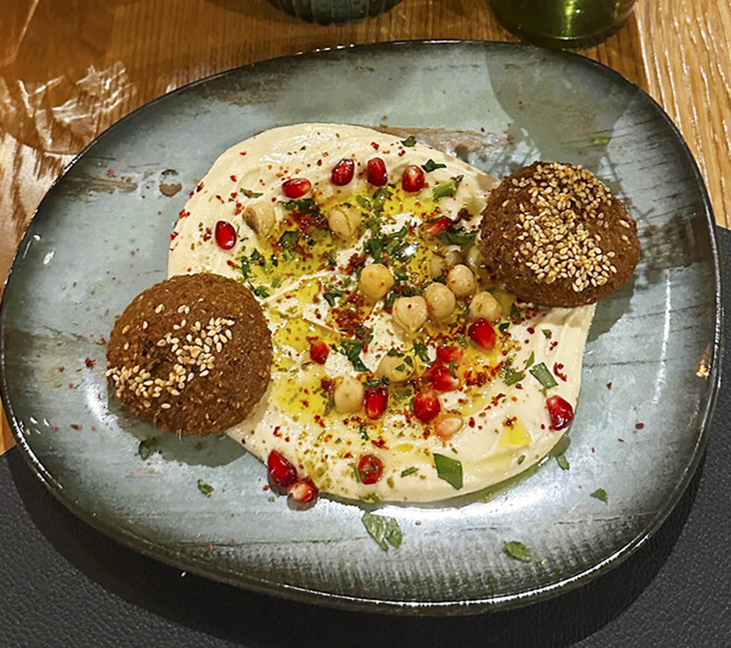 Falaffel-Humus